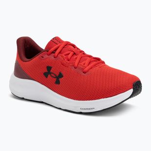 Încălțăminte de alergare pentru bărbați Under Armour Charged Pursuit 4 red/cardinal/black