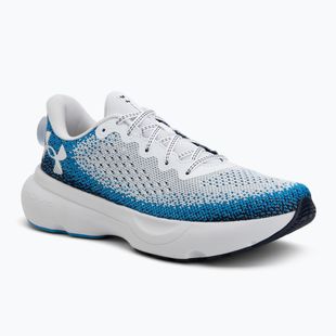 Încălțăminte de alergare pentru bărbați Under Armour Infinite white/electric blue/white