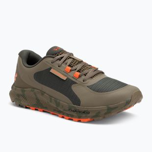 Încălțăminte de alergare pentru bărbați Under Armour Charged Bandit Trail 3 marine od green/bayou/ares red