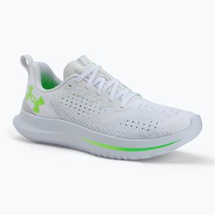 Încălțăminte de alergare pentru bărbați Under Armour Velociti 4 white/white/hyper green