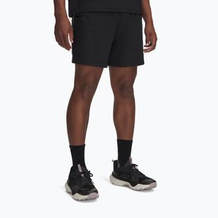 Pantaloni scurți de alergare pentru bărbați Under Armour Trail Run 5" black / reflective