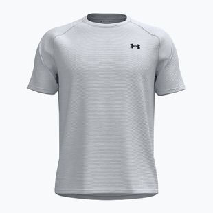 Tricou de antrenament pentru bărbați Under Armour Tech Textured distant gray/black