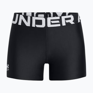 Pantaloni scurți de antrenament pentru copii Under Armour HeatGear black/white