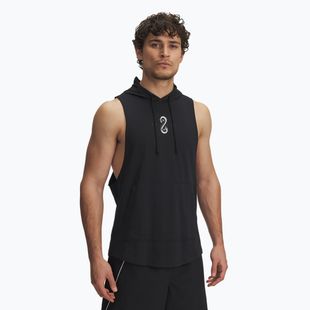 Bluză pentru bărbați  Under Armour Project Rock Snake SL black / white clay / white