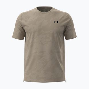 Tricou de antrenament pentru bărbați Under Armour Tech Vent Jcqrd city khaki/black