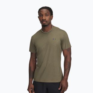 Tricou de antrenament pentru bărbați Under Armour Vanish Elite Vent Printed bayou/marine od green/iridescent