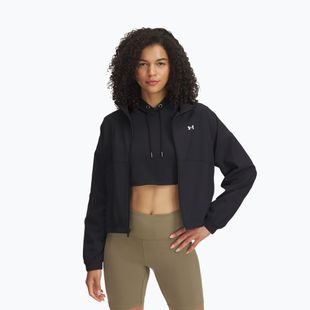 Geacă de antrenament pentru femei Under Armour Rival Woven Jacket black/white