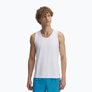 Tank top de alergare pentru bărbați Under Armour Launch Elite Singlet white/reflective