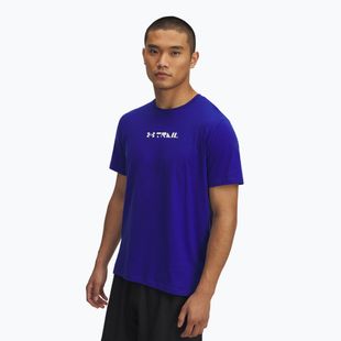 Tricou de alergare pentru bărbați Under Armour Trail Run Graphic Tee royal/reflective