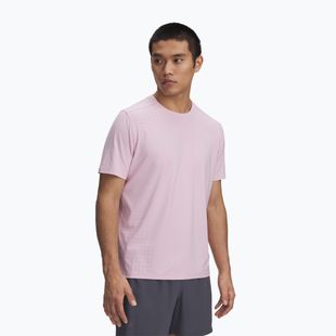 Tricou de alergare pentru bărbați Under Armour Launch Elite prime pink/reflective