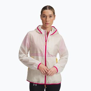 Geacă de alergare pentru femei Under Armour Trail Run stone