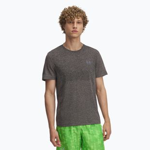 Tricou de alergare pentru bărbați Under Armour Seamless Stride gray dawn/reflective