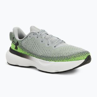 Încălțăminte de alergare pentru bărbați Under Armour Infinite mod gray/hyper green/black
