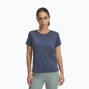 Tricou de alergare pentru femei Under Armour Launch downpour gray/reflective