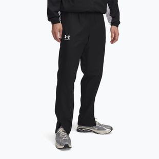 Pantaloni pentru bărbați Under Armour Rival Woven Windbreaker Pant black/black/white