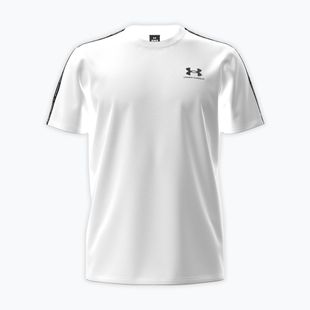 Tricou de antrenament pentru bărbați Under Armour Icon Heavyweight Tee Taping White/Black