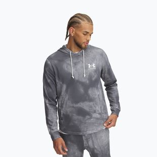 Bluză pentru bărbaț Under Armour Rival Terry Printed castlerock/onyx white
