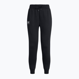Pantaloni pentru femei Under Armour Icon Fleece Jogger black/black/white