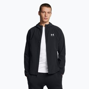 Geacă de antrenament Under Armour Vibe Woven black/white