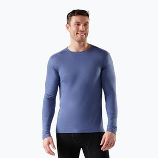 Longsleeve termoactiv pentru bărbați  Smartwool Classic All-Season Merino Baselayer Boxed nightfall blue