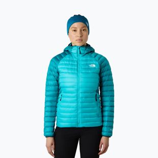 Geacă cu puf pentru femei The North Face Bettaforca Light Down Hooded galactic blue/deep teal