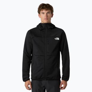 Bluză pentru bărbați The North Face Meteora Full Zip black