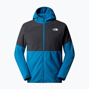 Bluză pentru bărbați The North Face Glacier Heavyweight Full Zip HD dusk blue/asphalt grey