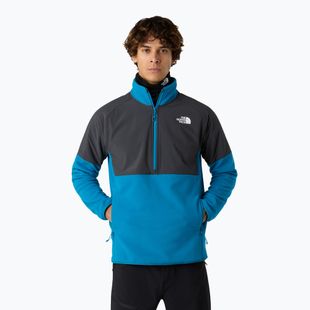 Bluză pentru bărbați The North Face Glacier Heavyweight 1/2 Zip dusk blue/asphalt grey