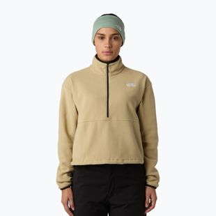 Bluză pentru femei The North Face Glacier Fleece 1/2 Zip Short khaki stone