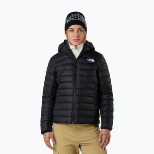 Geacă cu puf pentru femei The North Face Down Hooded black
