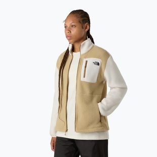 Bluză  pentru femei The North Face Yumiori Full Zip khaki stone/white dune