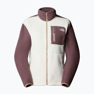 Bluză  pentru femei The North Face Yumiori Full Zip white dune/tawny quartz