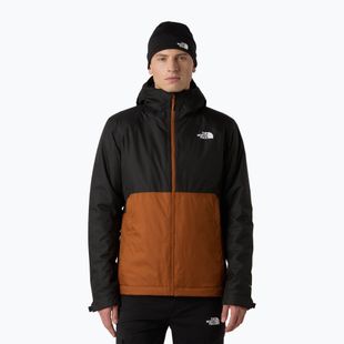 Geacă cu puf pentru bărbați The North Face Millerton Insulated burnt umber/black