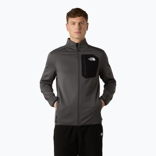 Bluză pentru bărbați The North Face Crest Fz anthracite grey/black