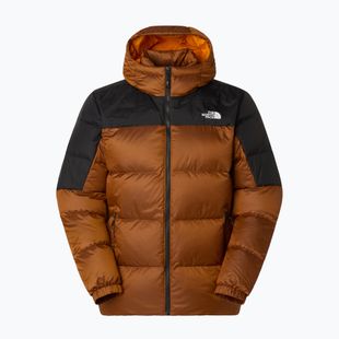 Geacă cu puf pentru bărbați The North Face Diablo Down 2.0 Hoodie mushroom ember/black heather/recycled