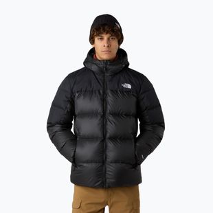 Geacă cu puf pentru bărbați The North Face Diablo Down 2.0 Hoodie black/black/recycled down