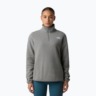 Bluză pentru femei The North Face Glacier Fleece 1/4 Zip mid grey heather