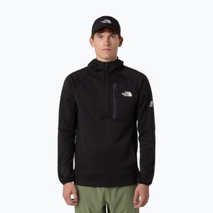 Hanorac pentru bărbați  The North Face Mountain Athletics Fleece Hooded 1/4 Zip black