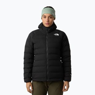Geacă cu puf pentru femei The North Face Abseil Stretch Down Hoodie black