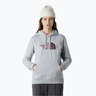 Bluză pentru femei The North Face Drew Peak Pullover Hoodie lightgreyheather/tawnyquartz