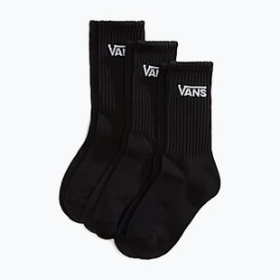 Șosete pentru copii Vans Classic Crew 3 perechi rox black
