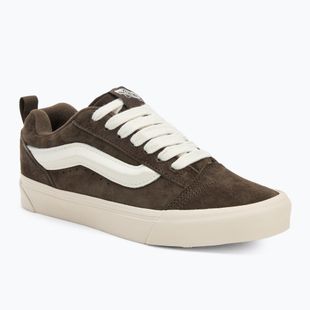 Încălțăminte Vans Knu Skool pig suede coal brown