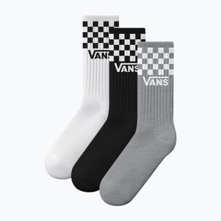 Șosete Vans Classic Check Crew 3 perechi black/white