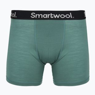 Boxeri termoactivi pentru bărbați Smartwool Everyday Merino Boxer Brief Boxed black dusty teal