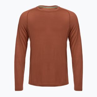 Longsleeve termoactiv pentru bărbați Smartwool Merino Sport 120 burnt sienna