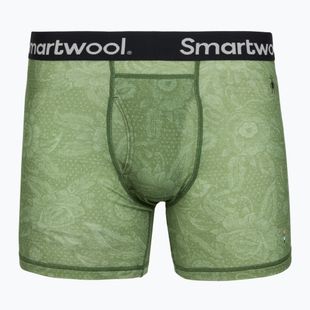 Boxeri termoactivi pentru bărbați Smartwool Merino Print Boxer Brief Boxed frn rstc flrl