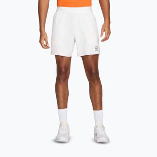 Pantaloni scurți de tenis pentru bărbați Nike Court Dri-Fit Advantage 6" white/black
