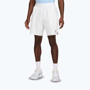 Pantaloni scurți de tenis pentru bărbați Nike Court Dri-Fit Advantage 8" white/black