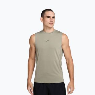 Tricou de antrenament pentru bărbați Nike Pro Dri-Fit Sleeveless Top light army/black