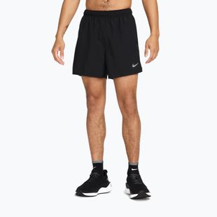Pantaloni scurți pentru bărbați Nike Dri-Fit Challenger 5" 2in1 black/black/black